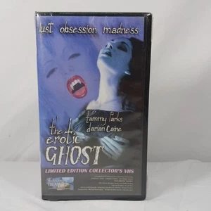 The Erotic Ghost NOS Sealed Erotic Horror B-Movie VHS Vintage Seduction Cinema - Imagen 1 de 5