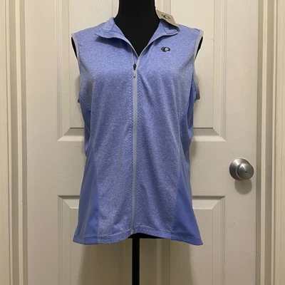 NEW Pearl Izumi Select Escape Jersey Top Sleeveless Full Zip Lavender Cycling XL - Image 1 of 4