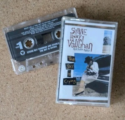 Stevie Ray Vaughan And Double Trouble The Sky Is Crying Cassette Tape - ET 47390 - Image 1 of 4