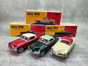 GFCC 1/43 Scale Studebaker Commander 1953 Green Diecast Car Toy Collection NIB - Picture 1 of 4