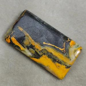 Awesome bumble bee jasper gemstone designer rectangle shape cabochon - Picture 1 of 5