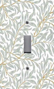 ART NOUVEAU WILLIAM MORRIS WILLOW BOUGH Piastra a parete leggera - Foto 1 di 26