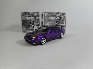 Lang Feng Model 1:87 Nissan Skyline GT-R (R32) Purple Finished Model - Picture 1 of 7