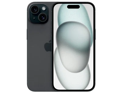 Apple iPhone 15 | 128GB Black | AT&T + Cricket ONLY | Excellent - Image 1 of 4