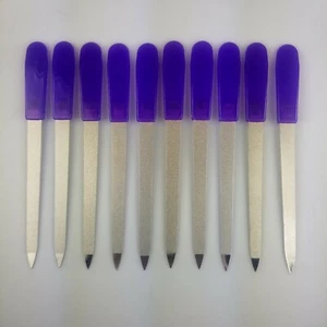 5 - 10 PC SAPPHIRE NAIL FILE SET - Picture 1 of 7