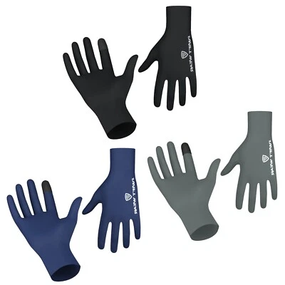 Winter Warm Thermal Running Gloves Boys Men Adults Walk Cycling Liner Inner Bike - Image 1 of 4