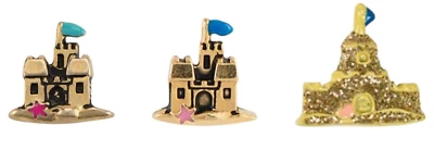 Origami Owl CHOICE OF SANDCASTLE SAND CASTLE Floating BEACH & OCEAN Charm - Image 1 of 2