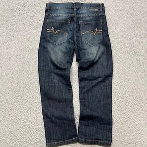 Southpole Jeans Mens 38x31 Denim Baggy Skater Grunge Y2K Hip Hop Streetwear - Picture 1 of 11
