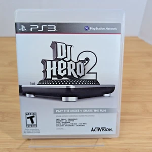 Videojuego DJ Hero 2 PlayStation 3 con manual PS3 probado - Imagen 1 de 4