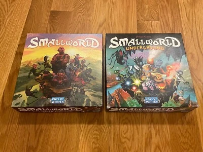 Lot 2 Board Games - Small World 99% Complete & Small World Underground Unpunched - Image 1 of 4