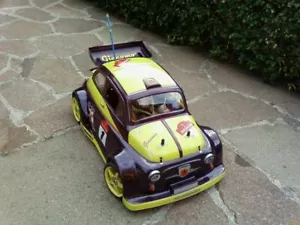 0125 - Carrozzeria Body RC scala 1/8 OLD FIAT 500 - Foto 1 di 5