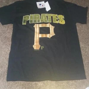 NEW MENS PITTSBURGH PIRATES OFFICIAL MLB T-SHIRT BASEBALL SHIRT MEDIUM - Picture 1 of 1