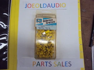 Vaco C68401 12-10 AWG gelb Vinyl isolierte Ringzungenklemme 100 Stück. - Bild 1 von 3