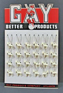 Vintage Democratic Donkey Political (24) Charms Gay Store Display Unsold Stock - Picture 1 of 1
