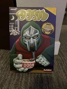 SUPER 7 - MF DOOM REACTION FIGURE 02 - W/ Cereal Bowl & Spoon New Sealed - Picture 1 of 9
