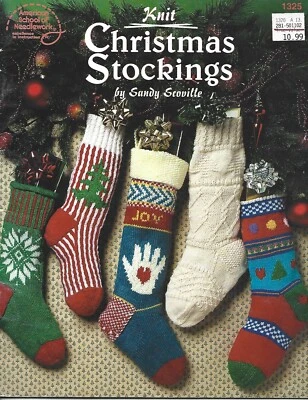 Christmas Stockings - Knitting Instruction Booklet - Image 1 of 2