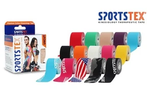 Sports Tex "Kinesiologie Tape", 5 cm x 5 m, Einzelrolle "Hergestellt in Korea" - KOSTENLOSER VERSAND - Bild 1 von 15