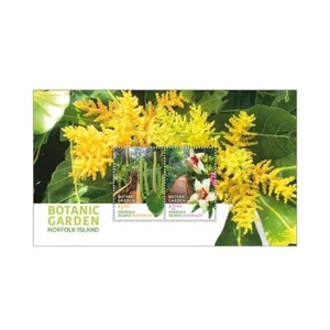 2023 Australian Stamps -Norfolk Island Botanic Garden - Mini Sheet MNH - Picture 1 of 3
