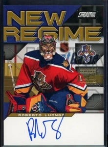 2001-02 Topps Stadium Club Nuevo Régimen Autógrafos #NRARL Roberto Luongo - Imagen 1 de 2