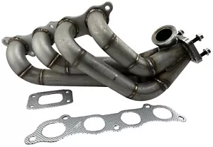 Equal Length T3 T3/T4 Turbo Manifold Exhaust Header for Civic RSX K20 Side Mount - Bild 1 von 3