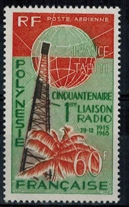 Polinesia sello de correo aéreo PA N.O 16 nuevo ** MNH - Imagen 1 de 1