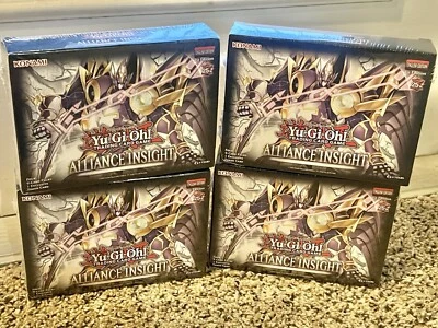 **NEW*Yu-Gi-Yo Alliance Insight (4 Pack + 1 Token card)SEALED - Image 1 of 4