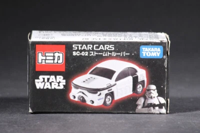 Takara Tomy TOMICA Star Wars SC-02 Star Cars Stormtrooper Diecast Mini Car - Image 1 of 4