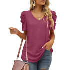 Women's Casual Shirt Puff Sleeve Stretch Fabric. Light And Trendy