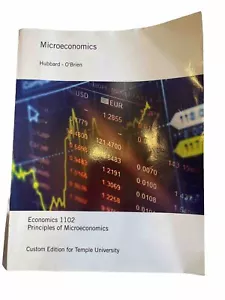 Microeconomics Economics 1102 Principles of Microeconomics Custom Edition Temple - Picture 1 of 3