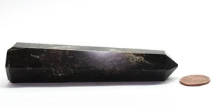 4.4" 160g Deep Red Garnet Obelisk Tower Polished Gemstone Crystal Mineral India - Picture 1 of 4