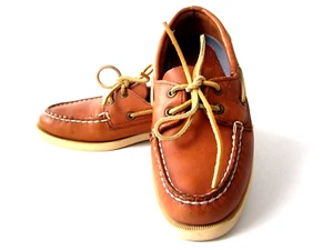Sperry Top-Sider 9195025 Womens Loafers Size 5.5 M Brown Leather Shoes lace up - Picture 1 of 15