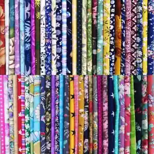 50Pcs 10 X 10 Inches Cotton Fabric Bundle Squares for Quilting Sewing, Precut Fa - Picture 1 of 7