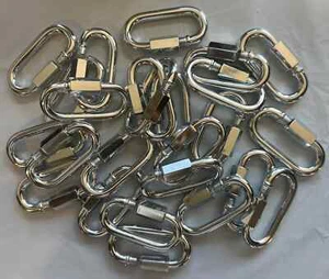 Lot of 25 Goliath Industrial Quick Link 5/16" Safety Tow Chain - Picture 1 of 4