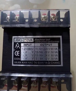 Transformador de máquina dobladora cizalla JBK3-250VA (Multi 12V) - Imagen 1 de 1