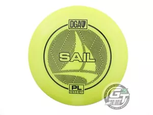 USED DGA ProLine Sail 172g Yellow Black Stamp Distance Driver Golf Disc - Picture 1 of 2