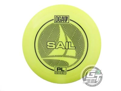 USED DGA ProLine Sail 172g Yellow Black Stamp Distance Driver Golf Disc - Image 1 of 2