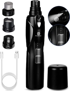 Electric Dog Nail Trimmer, Rechargeable Dog Nail Grinder for Large Dogs - Picture 1 of 9