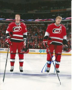 JORDAN STAAL signed 8x10 photo CAROLINA HURRICANES b - Picture 1 of 1