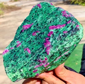 4.98LB Natural green Ruby zoisite (anylite) crystal Healing - Picture 1 of 24
