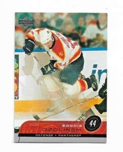 NHL Playercard - 02-03 Upper Deck - Sandis Ozolinsh - Panthers #75 - Latvija