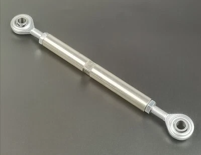 4" Adjustable Tensioning Rod Heim Joint Alternator Bracket SBC BBC 350 454 - Image 1 of 2