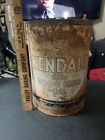 Vintage Kendall 2000 Mile Oil Tin Can - No Lid or bottom 