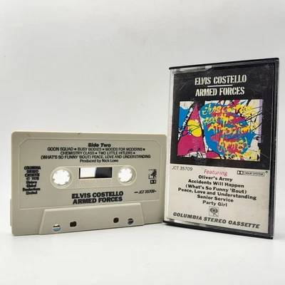 Elvis Costello Armed Forces Cassette 1978 Riviera Columbia JCT 35709 - Image 1 of 4