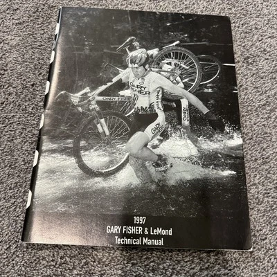 Vintage 1997 Gary Fisher LeMond Technical Manual Mountain BMX Road Bike Guide Foto 1 de 4