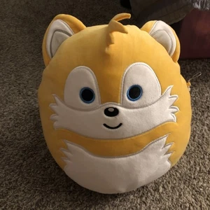 Original Squishmallows Sega Sonic the Hedgehog Tails Plushie 8 inch kellytoy - Picture 1 of 5