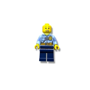 LEGO City Police Minifigura Lote x3 - Oficiales Uniformados, Hombre y Mujer, Paquete - Imagen 1 de 3