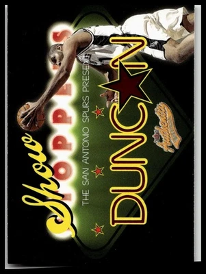 Tim Duncan  2004-05 Fleer Authentix #11 SS Showstoppers - Image 1 of 2