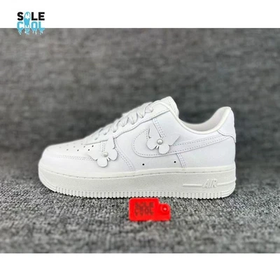Nike Air Force 1 Bajo Mariposa Blanco Mujer Tenis Zapatos IH4480-100 Foto 1 de 4