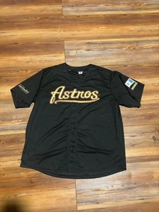 Vintage Y2K 2000 Houston Astros Lance Berkman #17 schwarz Trikot Größe XL - Bild 1 von 6