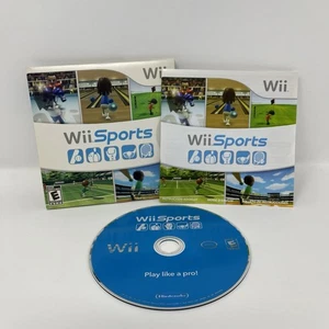 Wii Sports Nintendo Wii disco con custodia e manuale completo testato funzionante - Foto 1 di 5